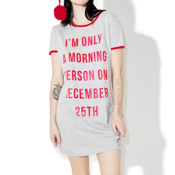christmas sleep dress
